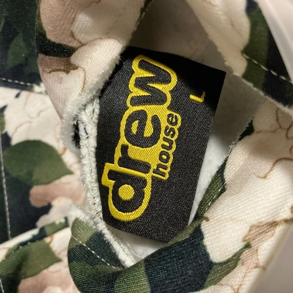 drew house mascot hoodie iceberg roses size L